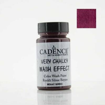 Cadence Wash Effect Renkli Silme Boyası 90 ml. 07 BORDO - 1