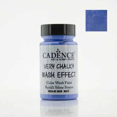 Cadence Wash Effect Renkli Silme Boyası 90 ml. 09 ÇELİK MAVİ - 1