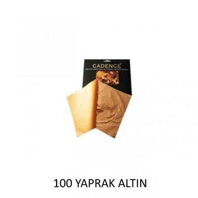 Cadence Yaprak Varak 100'lü ALTIN - 1