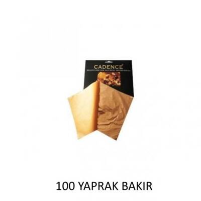 Cadence Yaprak Varak 100'lü BAKIR - 1
