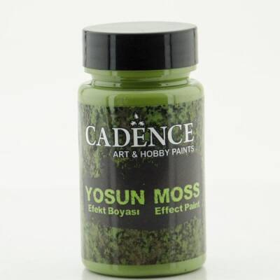 Cadence Yosun Efekt Boyası (Moss Effect) 3640 Koyu Yeşil - 1