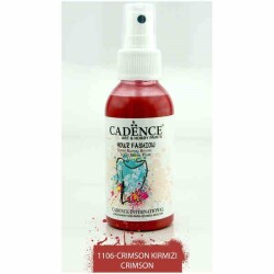 Cadence Your Fashion Sprey Kumaş Boyası 100 ml. 1106 CRIMSON KIRMIZI - 1