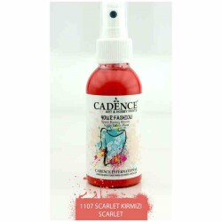 Cadence Your Fashion Sprey Kumaş Boyası 100 ml. 1107 SCARLET - 1