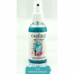 Cadence Your Fashion Sprey Kumaş Boyası 100 ml. 1115 TURKUAZ - 1