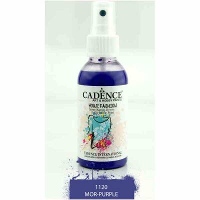 Cadence Your Fashion Sprey Kumaş Boyası 100 ml. 1120 MOR - 1