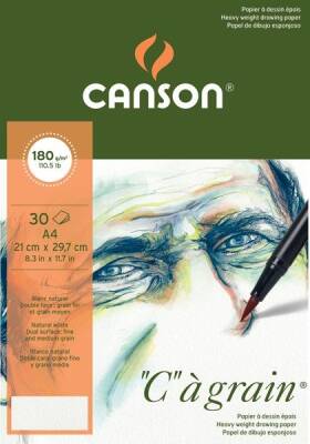 Canson Ca Grain İnce Dokulu Eskiz Blok 180 gr. A4 30 Sayfa - 1