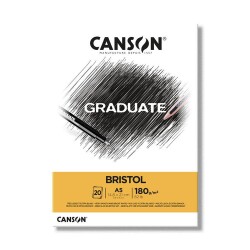 Canson Graduate Bristol Blok 180 gr. A5 20 yp. - 1