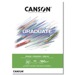 Canson Graduate Drawing Çizim Defteri 160 gr. A3 30 yp. - 1