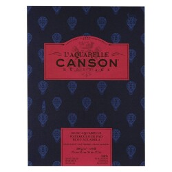 Canson Heritage Sulu Boya Blok 300 gr. 23x31 cm. 12 yp. Sıcak Baskı - 1