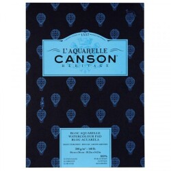 Canson Heritage Sulu Boya Blok 300 gr. 26x36 cm. 12 yp. Kalın Dokulu - 1