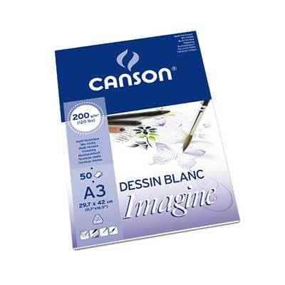 Canson Imagine Çok Amaçlı Blok 200 gr. 50 Sayfa A3 - 1