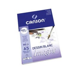 Canson Imagine Çok Amaçlı Blok 200 gr. 50 Sayfa A5 - 1