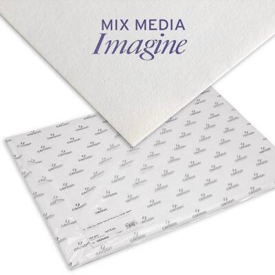 Canson Imagine Mix Media Çok Amaçlı Resim Kağıdı 350 gr. 50x70 cm. 25'li Paket - 1