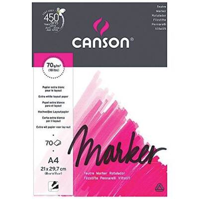 Canson Marker Layout Blok A4 70 gr. 70 Sayfa - 1