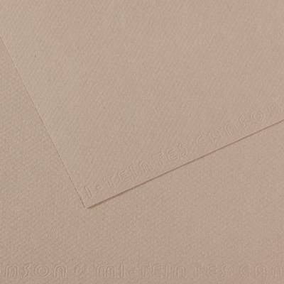 Canson Mi-Teintes Dokulu Fon Kartonu 50x65 cm. 25'li Paket 122 Grey Flannel - 1