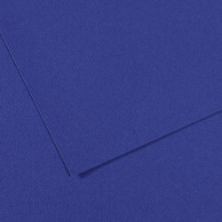 Canson Mi-Teintes Dokulu Fon Kartonu A4 50'li Paket 590 Ultramarine - 1