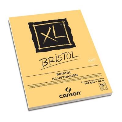 Canson XL Bristol Defter Blok 180 gr. A4 50 Sayfa - 1