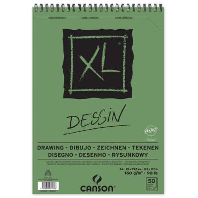 Canson XL Dessin Çizim Defteri 160 gr. A4 50 yp. - 1