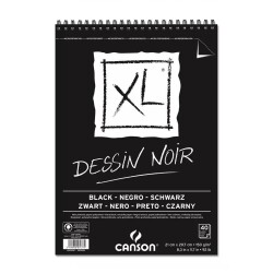 Canson XL Noir Siyah Eskiz Defteri 150 gr. A3 40 yp. - 1