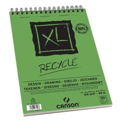 Canson XL Recycle Drawing Çizim Defteri 160 gr. A4 50 yp. - 1