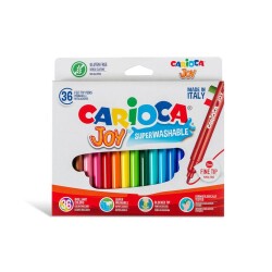 Carioca Joy Süper Yıkanabilir Keçeli Boya Kalemi 36'lı - 1
