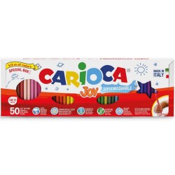 Carioca Joy Süper Yıkanabilir Keçeli Boya Kalemi 50'li (1/2 Metre) - Carioca