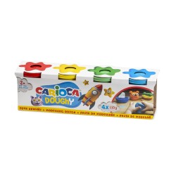 Carioca Oyun Hamuru 4 Renk x 110 gr. - 1