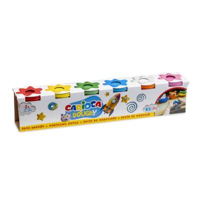 Carioca Oyun Hamuru 6 Renk x 110 gr. - 1