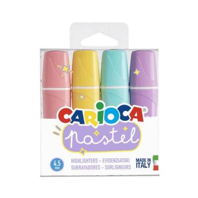 Carioca Pastel İşaretleme Kalemi 4 Renk - 1