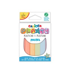 Carioca Plasty Kurumayan Oyun Hamuru 100 gr. 6 Pastel Renk - 1