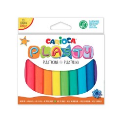 Carioca Plasty Kurumayan Oyun Hamuru 200 gr. 10 Renk - 1