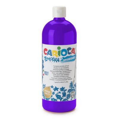 Carioca Tempera Yıkanabilir Poster Boya 1000 ml. MOR - 1