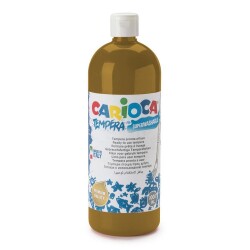 Carioca Tempera Yıkanabilir Poster Boya 1000 ml. AÇIK KAHVERENGİ - 1