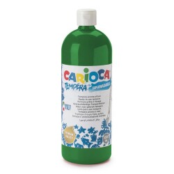 Carioca Tempera Yıkanabilir Poster Boya 1000 ml. KOYU YEŞİL - 1