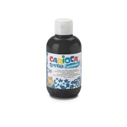 Carioca Tempera Yıkanabilir Poster Boya 250 ml. SİYAH - 1