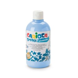 Carioca Tempera Yıkanabilir Poster Boya 500 ml. AÇIK MAVİ - 1