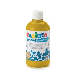 Carioca Tempera Yıkanabilir Poster Boya 500 ml. METALİK ALTIN - 1