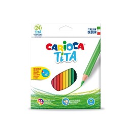 Carioca Tita Kuru Boya Kalemi 24 Renk - 1