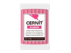 Cernit Glamour (Metalik) Polimer Kil 56 gr 420 Carmin Red - 1