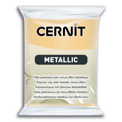 Cernit Metallic Polimer Kil 56 gr 045 CHAMPAGNE - 1