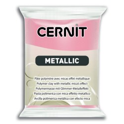 Cernit Metallic Polimer Kil 56 gr 052 PINK GOLD - 1