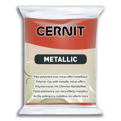 Cernit Metallic Polimer Kil 56 gr 058 BRONZE - 1