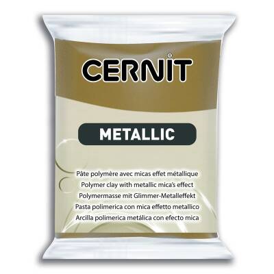 Cernit Metallic Polimer Kil 56 gr 059 ANTIQUE BRONZE - 1