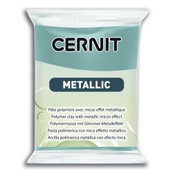 Cernit Metallic Polimer Kil 56 gr 167 STEEL - 1