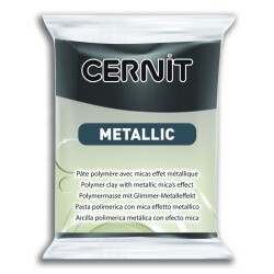 Cernit Metallic Polimer Kil 56 gr 169 HEMATITE - 1