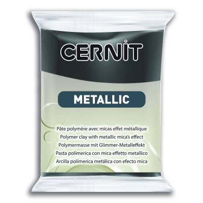 Cernit Metallic Polimer Kil 56 gr 169 HEMATITE - 1