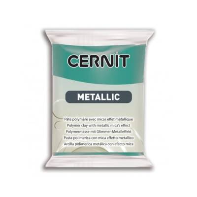 Cernit Metallic Polimer Kil 56 gr 676 Turquoise - 1