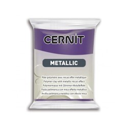 Cernit Metallic Polimer Kil 56 gr 900 Violet - 1