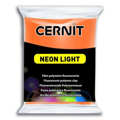 Cernit Neon Light (Fosforlu) Polimer Kil 56 gr 752 Orange - 1