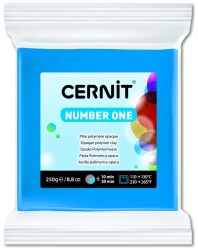 Cernit Number One Polimer Kil 250 gr 200 BLUE - 1